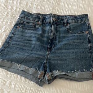 American Eagle Outfitters Dark Blue Jean Shorts